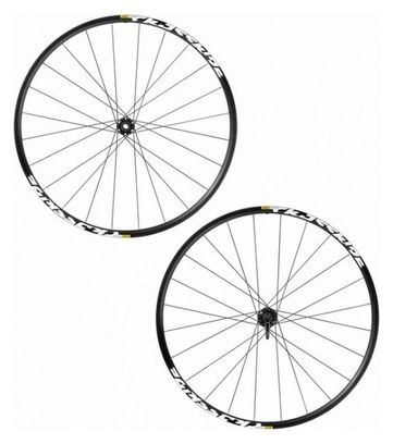 Paire roues MAVIC CROSSRIDE FTS-X 27.5 pouces