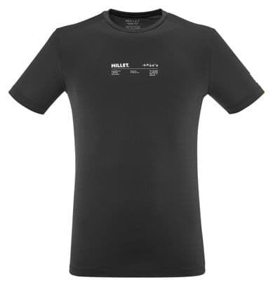 T-shirt Millet Intense Essential Noir Homme