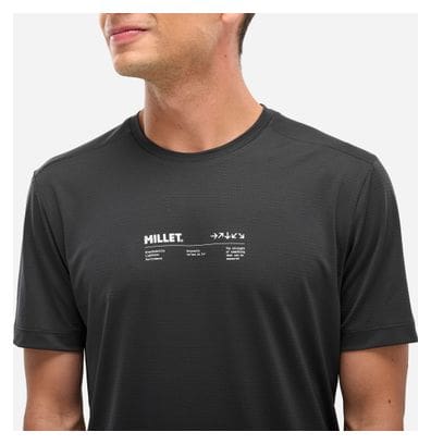 T-shirt Millet Intense Essential Noir Homme