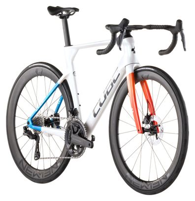 Cube Litening Aero C:68X Bici da corsa Shimano Ultegra Di2 12S 700 mm Teamline Bianco Perla 2026