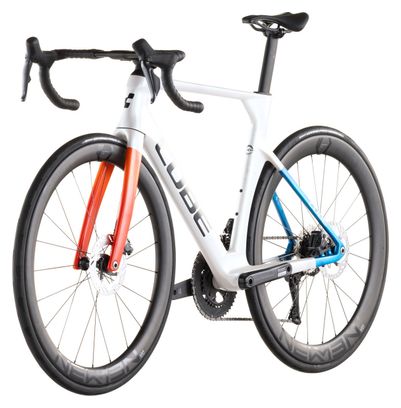 Cube Litening Aero C:68X Bici da corsa Shimano Ultegra Di2 12S 700 mm Teamline Bianco Perla 2026