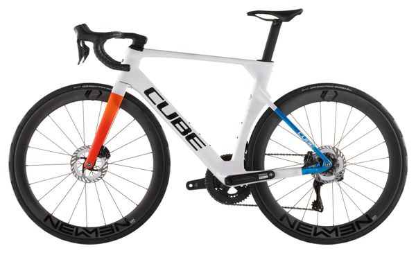 Cube Litening Aero C:68X Bici da corsa Shimano Ultegra Di2 12S 700 mm Teamline Bianco Perla 2026