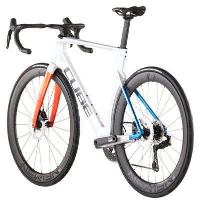 Cube Litening Aero C:68X Bici da corsa Shimano Ultegra Di2 12S 700 mm Teamline Bianco Perla 2026