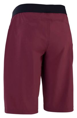 Pantaloncini MTB ION Ionic LT Donna Rosso