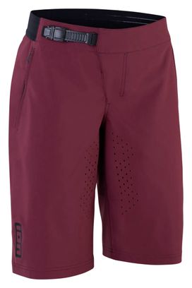 Pantaloncini MTB ION Ionic LT Donna Rosso