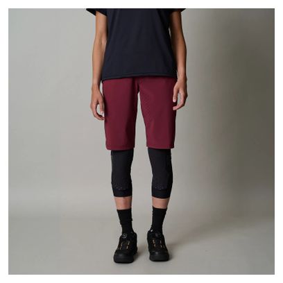 Pantaloncini MTB ION Ionic LT Donna Rosso