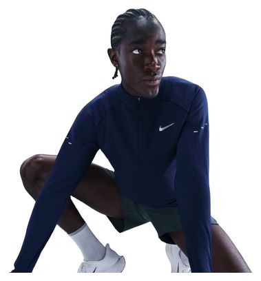Nike Stride Blue Men's 1/2 Zip Thermal Top