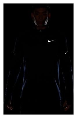 Nike Stride Blue Men's 1/2 Zip Thermal Top