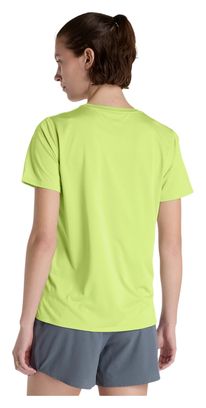 T-Shirt Running New Balance Sport Essential Jaune Femme