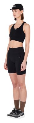 Keep the Flow 2.0 Seamless Circle Bra, Black, Women's