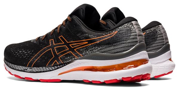 Asics Gel Kayano 28 Gray Orange Running Shoes