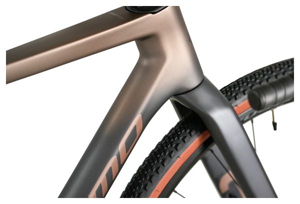 Vélo de Gravel Megamo Silk 06 Shimano GRX RX820 12V 700 mm Marron/Gris 2026