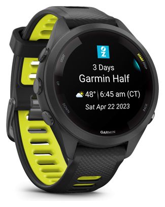 Montre Garmin Forerunner 265S Noir/Jaune