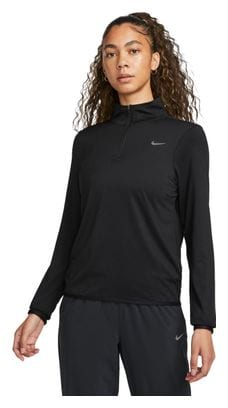 Women's Nike Dri-Fit Swift Element UV 1/2 Zip Top Black