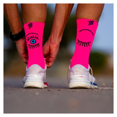 Chaussettes Sporcks Eye Rose