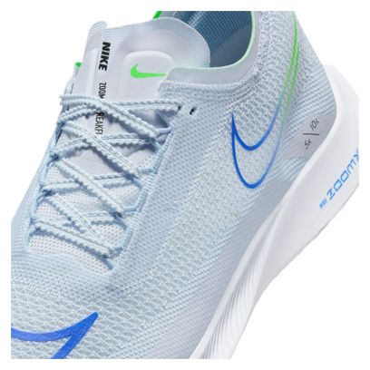 Nike ZoomX Streakfly Laufschuh Weiß Grün Blau