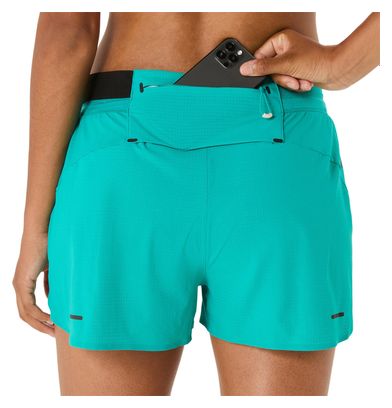 Asics Metarun Blue Women's Split Short