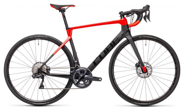 Cube Agree C:62 SL Road Bike Shimano Ultegra Di2 11S 700 mm Carbon Grey Red 2021