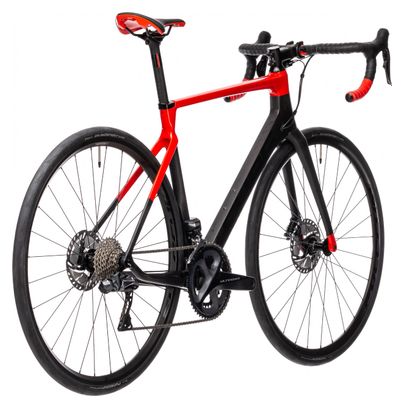 Bicicleta de carretera Cube Agree C:62 SL Shimano Ultegra Di2 11S 700 mm Gris carbón Rojo 2021