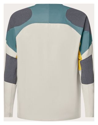 Langarm Trikot Oakley Seeker Edge Weiß