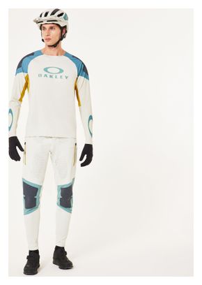 Langarm Trikot Oakley Seeker Edge Weiß