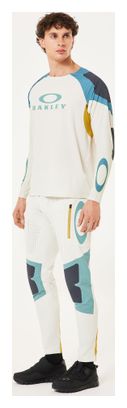 Langarm Trikot Oakley Seeker Edge Weiß
