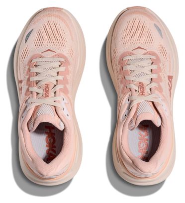 Hoka Bondi 9 Women's Running Shoes in Pink