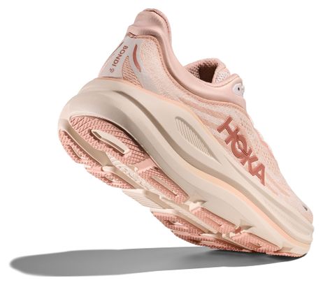 Hoka Bondi 9 Women's Running Shoes in Pink