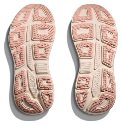 Hoka Bondi 9 Women's Running Shoes in Pink