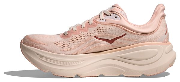 Hoka Bondi 9 Women's Running Shoes in Pink