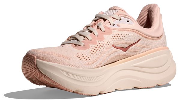 Hoka Bondi 9 Women's Running Shoes in Pink
