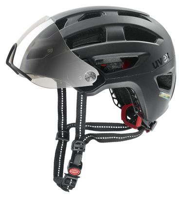 Casque Ville Uvex Finale Visor Noir Mat