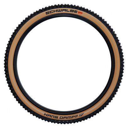 Neumático MTB Schwalbe Hans Dampf 29'' Tubeless Ready Plegable Super Trail Addix Soft Bronze Sidewalls E-Bike E-25