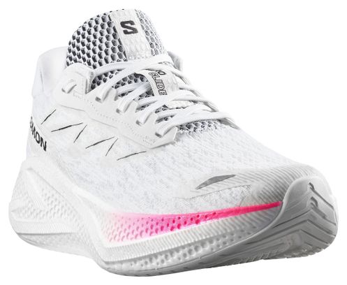 Scarpe da corsa Salomon Aero Glide 4 Bianco/Rosa Uomo