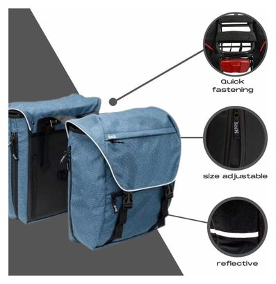 Double sacoche de vélo SPORTY - 30 Litre