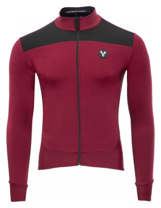 LeBram Aulac Bordeaux Winter Jacket Slim Fit