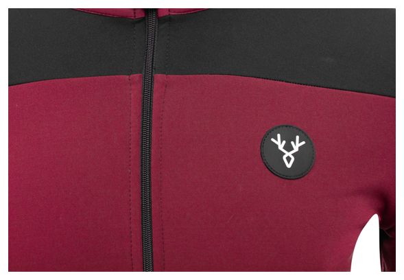 LeBram Aulac Bordeaux Winter Jacket Slim Fit