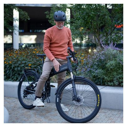 VTT Electrique Pliant Tout Suspendu Legend Etna 27.5 14Ah 504Wh 11v Noir Onyx Alltricks