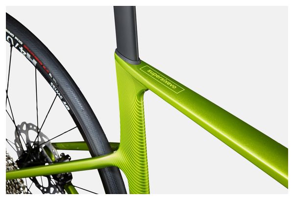 Cannondale SuperSix Evo 3 Shimano 105 Di2 12V 700 mm Bicicletta da strada verde