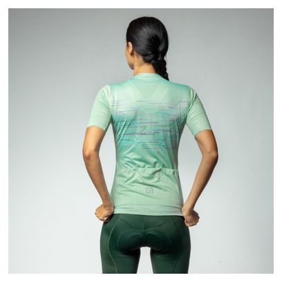 Alé Megabyte Women's Short Sleeve Jersey Green