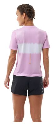 Compressport Performance Women's Pink/White Running T-Shirt
