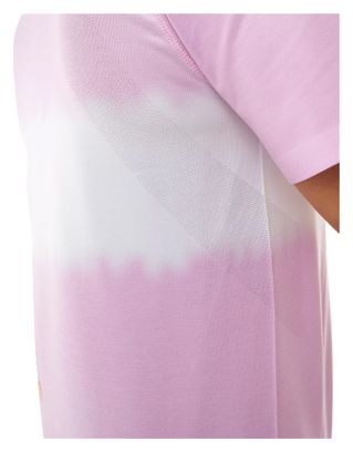 Compressport Performance Women's Pink/White Running T-Shirt