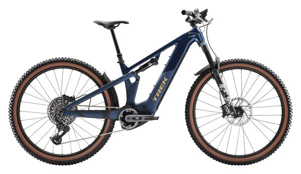 VTT Électrique Tout-Suspendu Trek Powerfly FS+ 8 Sram GX AXS T-Type 12V 800Wh Bleu Gén. 4