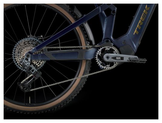 VTT Électrique Tout-Suspendu Trek Powerfly FS+ 8 Sram GX AXS T-Type 12V 800Wh Bleu Gén. 4