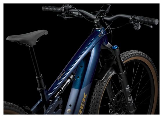 VTT Électrique Tout-Suspendu Trek Powerfly FS+ 8 Sram GX AXS T-Type 12V 800Wh Bleu Gén. 4