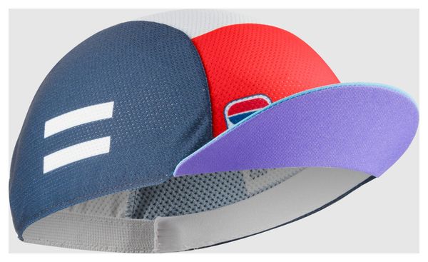 Casquette Sportful Heritage Bleu/Rouge