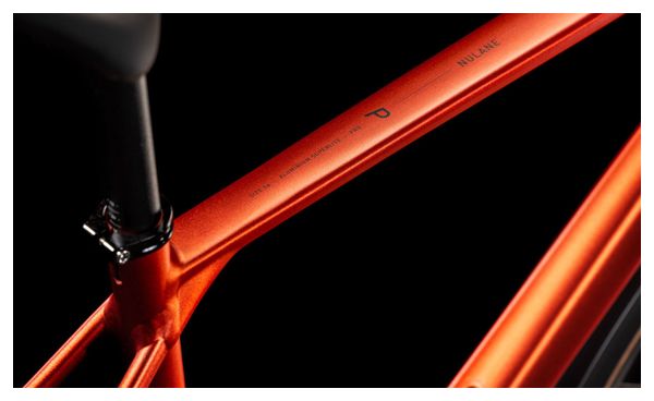 Cube Nulane Pro FE Fitnessfiets Shimano Cues 10S 700 mm Vuur Oranje Rood 2025