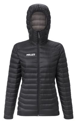 Felpa con cappuccio Millet Evole Light 700 Donna Nero