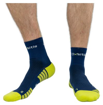 Oxsitis Origin Socken Blau Gelb