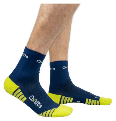 Oxsitis Origin Socken Blau Gelb